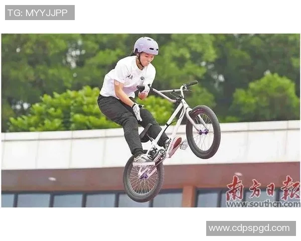 十五运会自由式小轮车赛深圳开赛 广东队四名女选手前进决赛